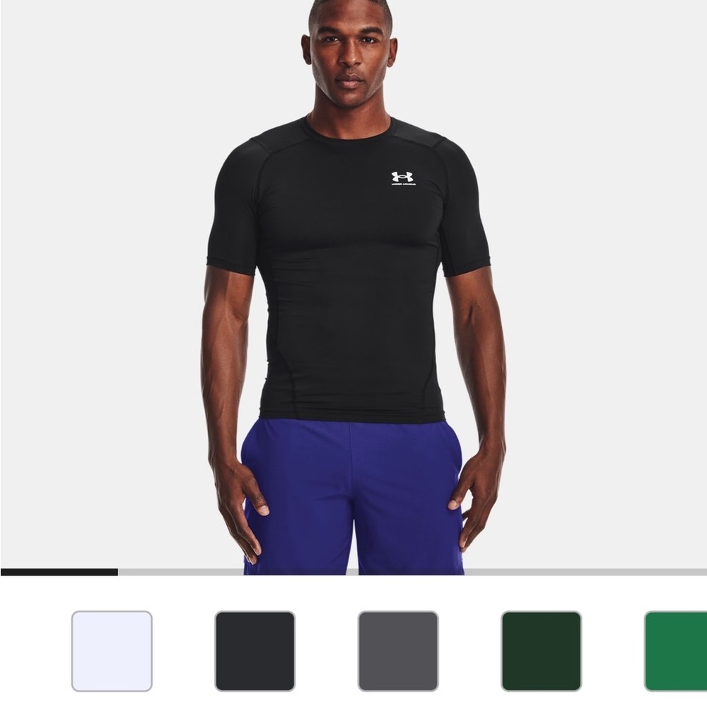 NWT Under Armour Men’s Heat Gear Compression short-sleeve